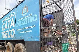 Operação Cata-Treco realiza coleta de materiais em seis bairros de Suzano