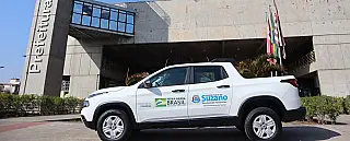 Assistência Social de Suzano recebe doação de novo veículo