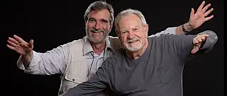 Atores Antonio Petrin e Roberto Arduim estarão em cartaz em Mogi