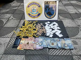 Rondas da GCM resultam em apreensões de drogas em Suzano