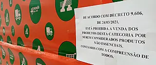 Supermercados controlam acesso de um cliente por família