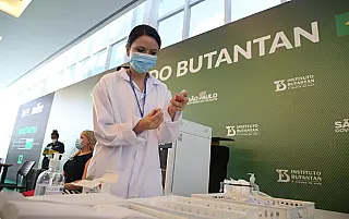 São Paulo já vacinou mais de 1 mil pessoas contra Covid-19