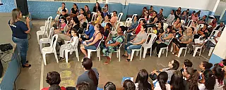 Educação e Instituto Ecofuturo apresentam projeto da Biblioteca Comunitária