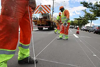 Transportes inicia 2022 com reforço de sinalizações em áreas escolares
