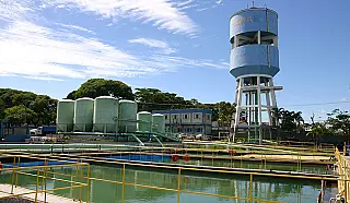 Manutenção da EDP afeta abastecimento em Taiaçupeba
