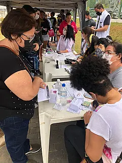 Arraiá da Vacinação imuniza 730 pessoas em Ferraz