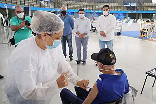 Suzano conclui vacinação de acamados e inicia fase para pessoas com 80 anos ou mais