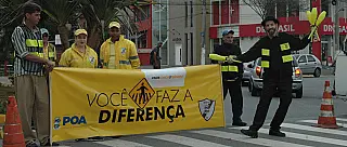 Poá realiza ações em comemoração a Semana Nacional do Trânsito
