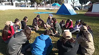 Escotismo reúne crianças e jovens em programa educacional