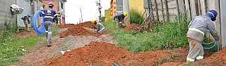 Programa da Sabesp vai regularizar o abastecimento de água na região
