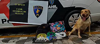 Força Tática apreende mais de 2,7 quilos de drogas no Jardim Varan; homem é preso