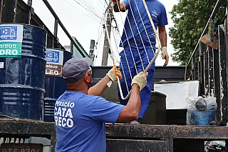Operação Cata-Treco inicia coleta em 18 bairros