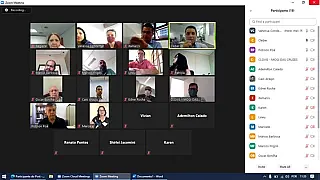 Gestores de finanças participam de reunião sobre o PIX