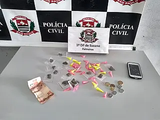 Polícia prende traficante e 'barra' venda em linha férrea no Distrito de Palmeiras