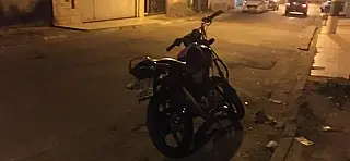 Romo apreende motocicleta irregular na Casa Branca