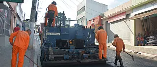 Asfalto-borracha vai garantir durabilidade da Castro de Carvalho