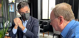 Estevam se reúne com vice-governador em SP