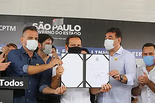 Com investimento de R$ 34 mi, Doria autoriza obras na estação Eng. Manoel Feio em Itaquá