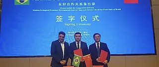 Suzano assina tratado de cooperação com cidade chinesa