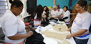 Saspe abre inscrições para 50 vagas em Bordado em Pedraria e Corte e Costura