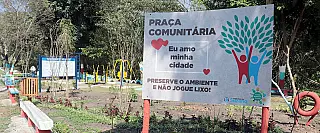 Jardim Monte Cristo ganha praça comunitária