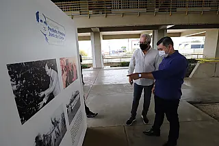 Exposição apresenta vida do ex-prefeito Firmino José da Costa