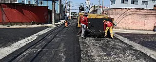 Aplicação de novo asfalto na rua Turmalina chega ao fim nesta terça-feira