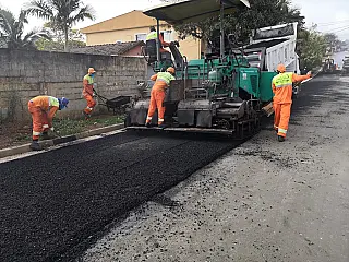 Prefeitura repara asfaltos em pelo menos 40 bairros em 2021