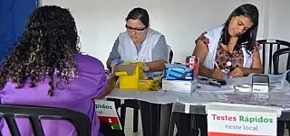 Atendimento da Saúde segue até esta sexta-feira na Praça de Eventos