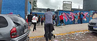 Com movimento tranquilo, Suzanenses votam no segundo turno sem filas
