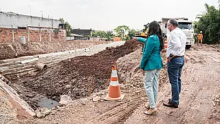 Obras da bacia de contenção de Ferraz entram na reta final