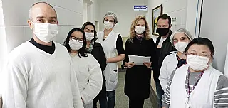 Saúde homenageia trabalhadores da UBS do Jardim Colorado