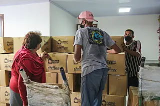 Fundo Social recebe última remessa de cestas básicas e inicia nesta sexta-feira o Mutirão contra a Fome