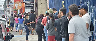 Taxa de isolamento social permanece abaixo de 60% na região
