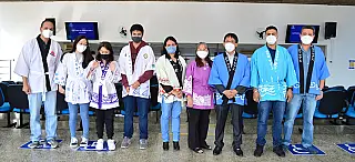 Integrantes da colônia japonesa participam de homenagem aos 113 anos da imigração