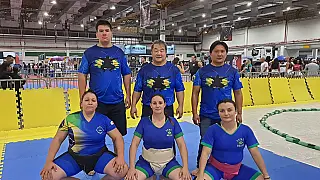 Lutadora suzanense é campeã em evento sul-americano de sumô