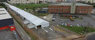 Hospitais de campanha terão 340 leitos e investimento de R$ 12,9 mi