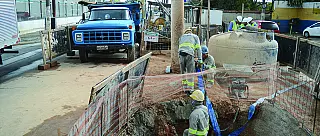 Próximos ‘poços’ de obras da Sabesp serão fechados até dezembro