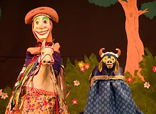 Teatro de bonecos da Paraíba se apresenta para escolas no Espaço Opereta