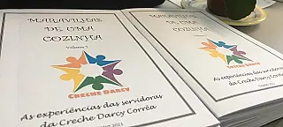 Creche municipal produz livro de receitas para incentivar alimentação