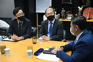 Suzano recebe cônsul-geral da República da Coreia em São Paulo
