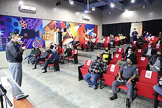 Encontro orienta sobre Lei do Silêncio e passaporte da vacina em Suzano