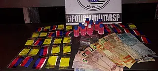 PM prende três por tráfico de drogas no Miguel Badra