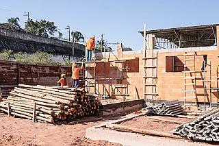 Ferraz avança nas obras da nova UBS Vila Jamil