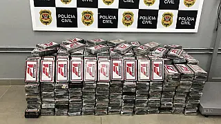 Polícia de Mogi apreende mais de meia tonelada de cocaína no Guarujá