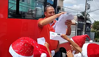 Projeto tem passeios de ‘trenzinho’ aos domingos