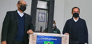 SP inicia entrega de vacinas do Butantan do novo contrato de 54 mi de doses ao Brasil