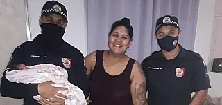 GCM salva vida de bebê no Jardim Alterópolis
