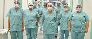 Região tem 1,5 mil profissionais de saúde no combate à pandemia