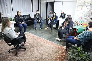 Projeto Aconchego realiza primeiro acolhimento presencial e aborda adoção